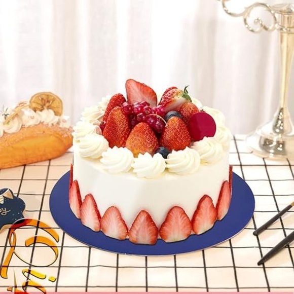 QIQEE Food-Grade Cardboard Cake Plates - 40 PACK!! 🎂🎂 - Picture 2 of 8